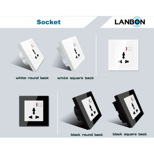 Lanbon latest smart wifi socket remote control via mobile phone